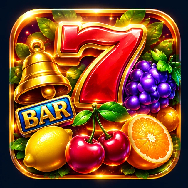 Bright Lucky Orchard Deluxe fruit slot game icon